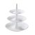 Frutero de 3 pisos Desmontable Blanco – Decoración centro mesa