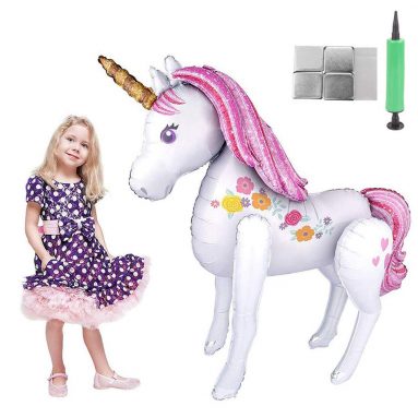 Globo Unicornio Super Grande Foil – Decoración Fiestas de Cumpleaños