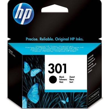 HP ch561ee 301 Cartucho de tinta original impresora negro deskjet officejet envy