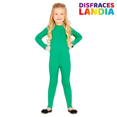 Maillot Body Color Verde – para Niña Infantil