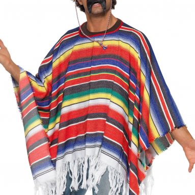 Poncho de mejicano para hombre – Talla única