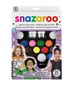 Snazaroo – Set de Pintura facial – Pintacaras “Lo último pack de fiesta” Pintacaras