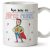 MUGFFINS Tazas Papa para Padres – AQUÍ Bebe UN Super Padre – Taza Desayuno Original 350 ml – Idea Regalo para el día del Padre