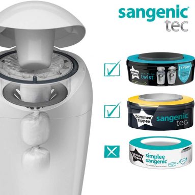 Tommee Tippee Sangenic Tec – Recambios para el contenedor (pack de 3) Pañales Bebé