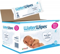 WaterWipes Toallitas para Pieles Sensible de Bebé, 99.9% agua purificada, 12 paquetes x 60 toallitas (720 toallitas)