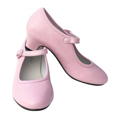Zapato Flamenco Princesa Bailarinas baile Sevillanas niña rosa